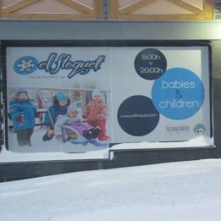 Nursery 4 consecutive days (from 4 to 24 months) - El Floquet - Lessons in ANDORRA LA VELLA