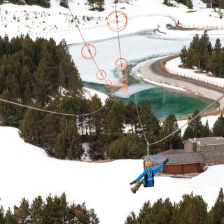 Tyrolienne - Ativitées en ANDORRA LA VELLA