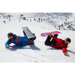 Collective children's lessons 2 days - Snowboard - Half day - From 6 to 11 years - Lessons in ANDORRA LA VELLA