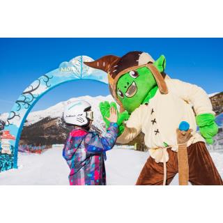 Kids program 4 días - Snowboard - Día completo - De 3 a 5 años - Clases en ANDORRA LA VELLA