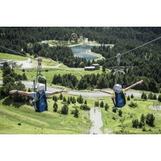 Tyrolienne  - Ativitées en CANILLO